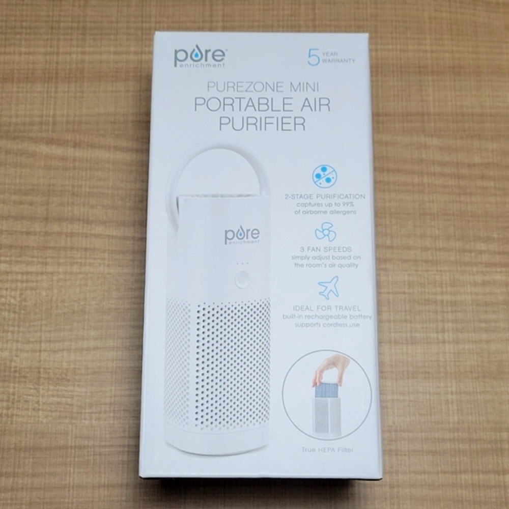 Pure enrichment Portable air purifier